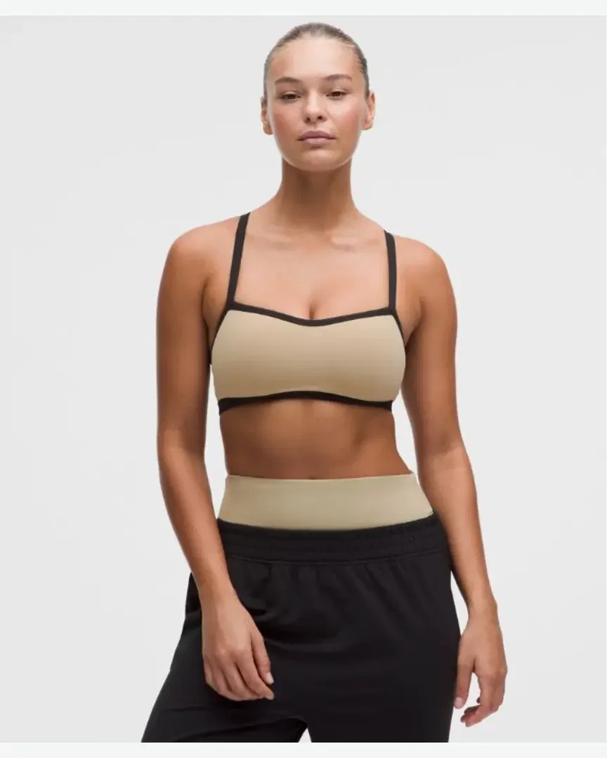Lululemon Brassière Like A Cloud, Bonnets B/C Bordure Contrastée W