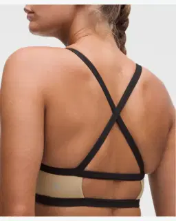 Lululemon brassière like a cloud, bonnets b/c bordure contrastée Femme – 4/5