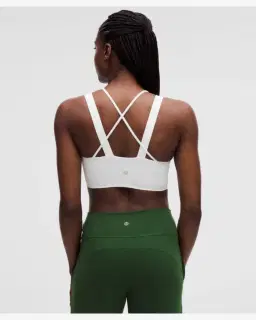 Lululemon brassière longue e like a cloud maintien léger, bonnets d/dd Femme – 2/5