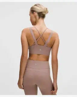 Lululemon brassière longue e like a cloud maintien léger, bonnets d/dd Femme – 2/5