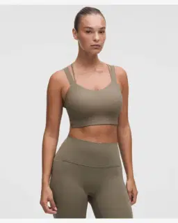 Lululemon brassière longue e like a cloud maintien léger, bonnets d/dd Femme – 1/5
