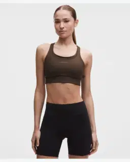Lululemon brassière longue energy avec rangement evolve maintien moyen, bonnets b/c Femme – 1/5