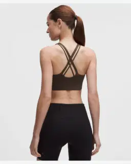 Lululemon brassière longue energy avec rangement evolve maintien moyen, bonnets b/c Femme – 2/5