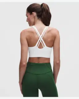 Lululemon brassière longue energy avec rangement evolve maintien moyen, bonnets b/c Femme – 2/5