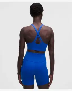 Lululemon brassière longue energy avec rangement evolve maintien moyen, bonnets b/c Femme – 2/5
