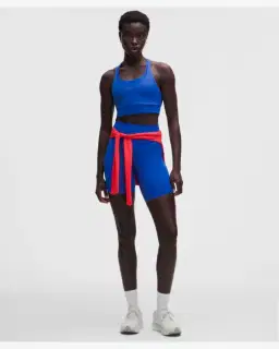Lululemon brassière longue energy avec rangement evolve maintien moyen, bonnets b/c Femme – 3/5
