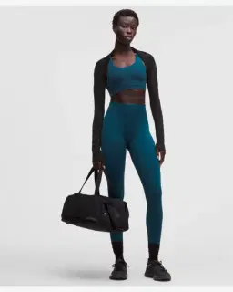 Lululemon brassière wunder train avec dos en maille maintien moyen, bonnets b/c Femme – 3/5