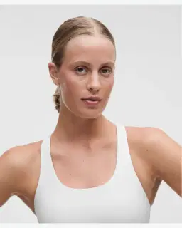 Lululemon brassière wunder train avec dos en maille maintien moyen, bonnets b/c Femme – 4/5