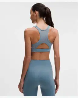 Lululemon brassière wunder train avec dos en maille maintien moyen, bonnets b/c Femme – 5/5