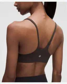 Lululemon brassière wunder train dos nageur à fines bretelles maintien léger, bonnets a b Femme – 5/5