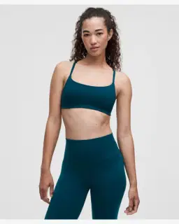 Lululemon brassière wunder train dos nageur à fines bretelles maintien léger, bonnets a b Femme – 1/6