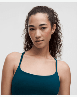 Lululemon brassière wunder train dos nageur à fines bretelles maintien léger, bonnets a b Femme – 4/6