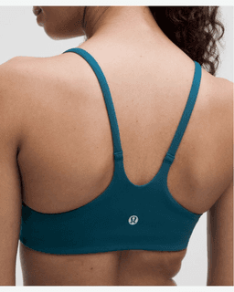Lululemon brassière wunder train dos nageur à fines bretelles maintien léger, bonnets a b Femme – 5/6