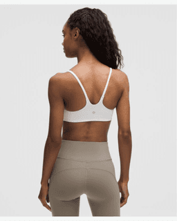 Lululemon brassière wunder train dos nageur à fines bretelles maintien léger, bonnets a b Femme – 2/6