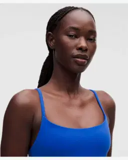 Lululemon brassière wunder train dos nageur à fines bretelles maintien léger, bonnets a b Femme – 4/5