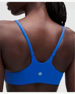Lululemon brassière wunder train dos nageur à fines bretelles maintien léger, bonnets a b Femme – 5/5