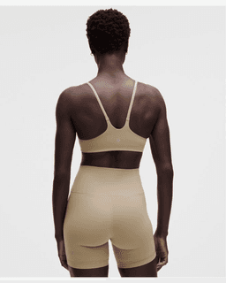 Lululemon brassière wunder train dos nageur à fines bretelles maintien léger, bonnets a b Femme – 2/6
