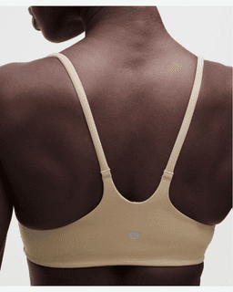 Lululemon brassière wunder train dos nageur à fines bretelles maintien léger, bonnets a b Femme – 5/6