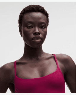 Lululemon brassière wunder train dos nageur à fines bretelles maintien léger, bonnets a b Femme – 4/6