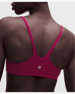 Lululemon brassière wunder train dos nageur à fines bretelles maintien léger, bonnets a b Femme – 5/6