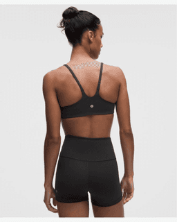 Lululemon brassière wunder train dos nageur à fines bretelles maintien léger, bonnets a b Femme – 2/6