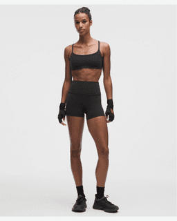 Lululemon brassière wunder train dos nageur à fines bretelles maintien léger, bonnets a b Femme – 3/6
