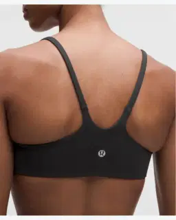 Lululemon brassière wunder train dos nageur à fines bretelles maintien léger, bonnets a b Femme – 6/6