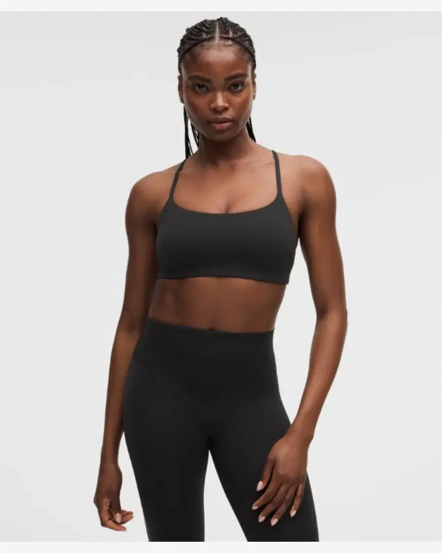 Lululemon Brassière Wunder Train Dos Nageur À Fines Bretelles Maintien Léger, Bonnets A B W