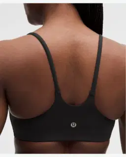 Lululemon brassière wunder train dos nageur à fines bretelles maintien léger, bonnets a b Femme – 5/5