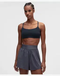 Lululemon brassière wunder train dos nageur à fines bretelles maintien léger, bonnets a b Femme – 1/5