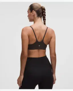 Lululemon brassière wunder train dos nageur à fines bretelles maintien léger, bonnets a b Femme – 2/5