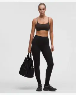 Lululemon brassière wunder train dos nageur à fines bretelles maintien léger, bonnets a b Femme – 3/5