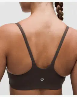 Lululemon brassière wunder train dos nageur à fines bretelles maintien léger, bonnets a b Femme – 5/5