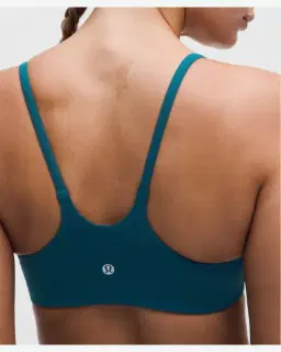 Lululemon brassière wunder train dos nageur à fines bretelles maintien léger, bonnets a b Femme – 5/5