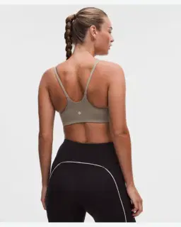 Lululemon brassière wunder train dos nageur à fines bretelles maintien léger, bonnets a b Femme – 2/5