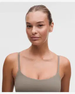 Lululemon brassière wunder train dos nageur à fines bretelles maintien léger, bonnets a b Femme – 4/5