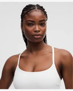 Lululemon brassière wunder train dos nageur à fines bretelles maintien léger, bonnets a b Femme – 4/5