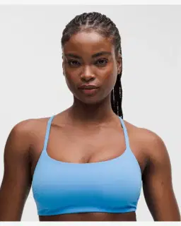 Lululemon brassière wunder train dos nageur à fines bretelles maintien léger, bonnets a b Femme – 4/5