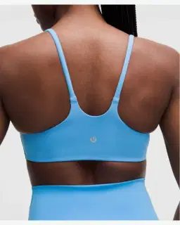 Lululemon brassière wunder train dos nageur à fines bretelles maintien léger, bonnets a b Femme – 5/5