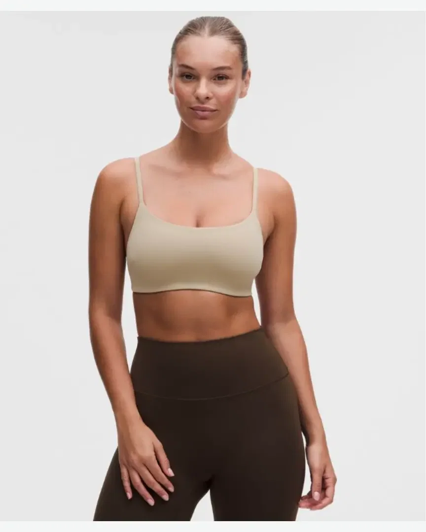 Lululemon Brassière Wunder Train Dos Nageur À Fines Bretelles Maintien Léger, Bonnets A B W