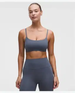 Lululemon brassière wunder train dos nageur à fines bretelles maintien léger, bonnets a b Femme – 1/5