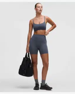 Lululemon brassière wunder train dos nageur à fines bretelles maintien léger, bonnets a b Femme – 3/5