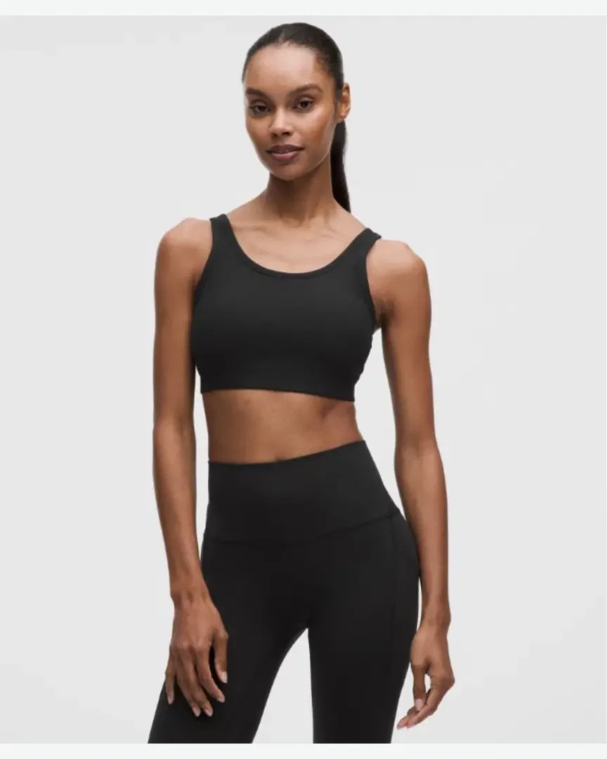 Lululemon Brassièree À Encolure Dégagée Maintien Léger, Bonnets B/C W