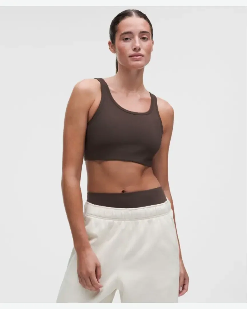 Lululemon Brassièree À Encolure Dégagée Maintien Léger, Bonnets B/C W