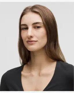 Lululemon cache-cœur court à manches longues en nulu Femme – 4/5