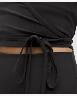 Lululemon cache-cœur court à manches longues en nulu Femme – 5/5