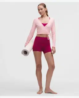 Lululemon cache-cœur court à manches longues en nulu Femme – 2/5