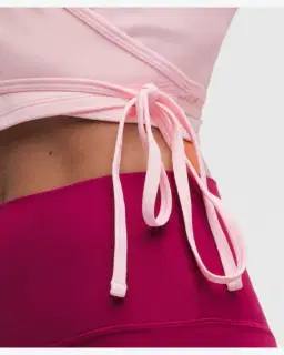 Lululemon cache-cœur court à manches longues en nulu Femme – 5/5