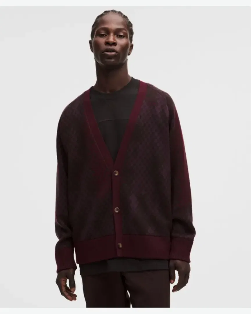 Lululemon cardigan en laine mérinos collection slnsh Homme