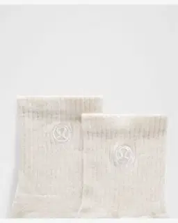 Lululemon chaussettes hautes daily essential unisexe lot de 3 – 2/5